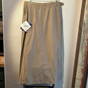 Exofficio Classic Travel Collection Cream Long Skirt